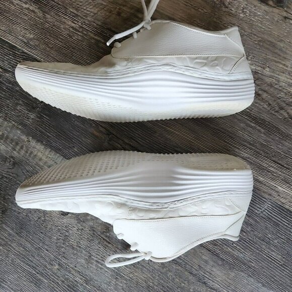 Nike Solarsoft White Lightweight Comfort Lace Sneakers 728857 Men 11 EU 45 Rare - Picture 4 of 16